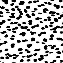 Irregular Eps Dot Texture. Vector Spot Confetti. Pattern Cool Circle. Black Abstract Random Dot. Small Color Dot. Seamless Graphic Icon. Black Dirty Polka Background. Black Random Background Polka.