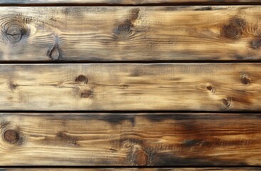 Obraz premium Rustic Wooden Texture Background: Warm Brown Wood Planks