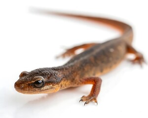 Obraz premium common toad isolated on white background