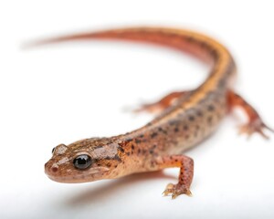 Obraz premium lizard on white background