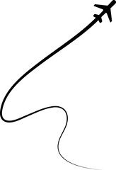 Airplane routes, travel, tracing, flight. Business concept