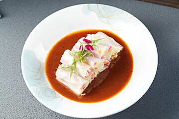 Vegetable Rice Noodle Rolls
