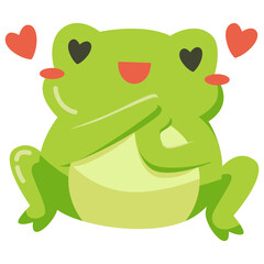 love green frog