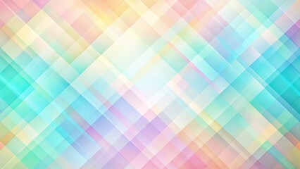 Naklejka premium Pastel Soft Modern Abstract Background: Colorful Grid Pattern