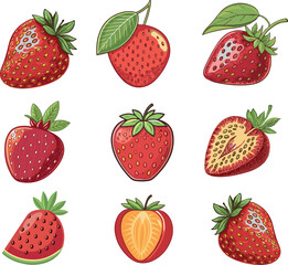 Fresh Fruit vector