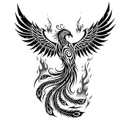 Obraz premium vector illustration of an eagle