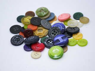 Mixed Colorful Buttons