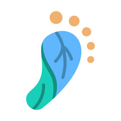 Carbon Footprint Icon