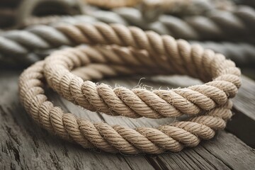 a rope with a textured surface