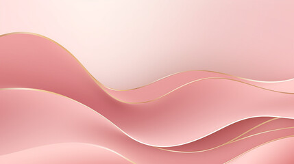 Stylish abstract background featuring soft pink hues and dynamic waves. Perfect for designs requiring elegance, beauty, and a serene ambiance.