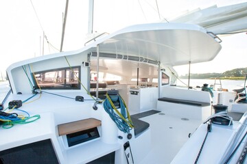 Fototapeta premium Fast and Confortable Cruising MultiHull
