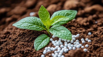 A Thriving Sprout in Nourishing Soil