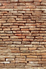 Texture of the brick walls     