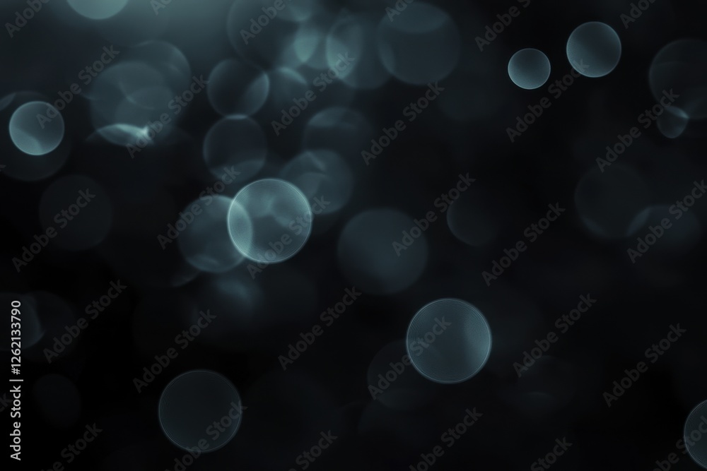 Poster dark black abstract circles create a captivating motion background for various designs and presentat