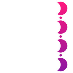 Flowchart Infographic Gradient