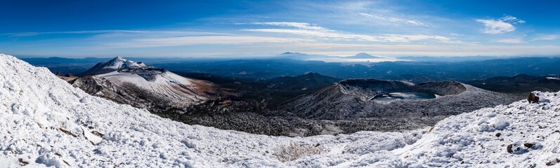 雪の霧島ジオパークから桜島・錦江湾ジオパーク