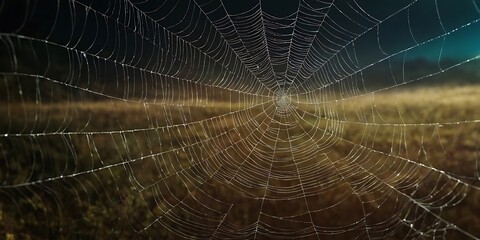 Dew Drops on a Spider Web background,spider's web, background, closeup, drop, web, dew, morning, macro, nature, pattern, water, net, wet, spider, design, dripped,1623