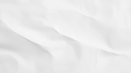 Crumpled white paper texture background