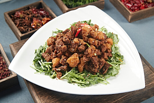 Delicious cumin roasted lamb