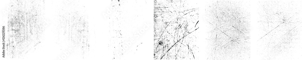 Poster Grunge textures set. Collection of vector, distress, textures .Simply Place grungy textured overlay over any Object to Create grunge ,dirty effect .Various distressed texture for your design. 