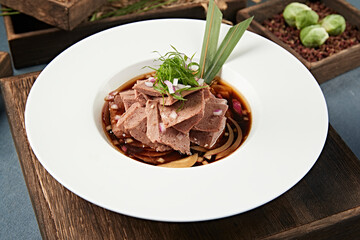 Exquisite cold dish: Sand liver with vinegar sauce