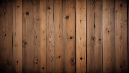 Fototapeta premium Natural wood planks with a rustic look and grain patterns