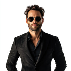 Obraz premium young man in sunglasses