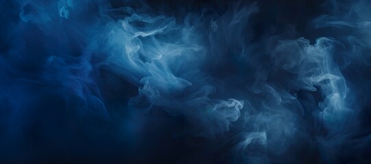 Abstract Blue Fog
