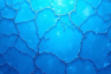 Obraz premium Stunning Abstract Blue Texture with Cracked Pattern