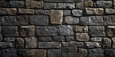 Fototapeta premium Eerie Castle Stone Wall Texture 
