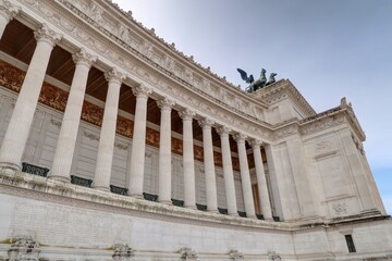 Monument à Victor-Emmanuel II à Rome en Italie