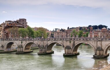 Naklejka premium Château Saint-Ange à Rome