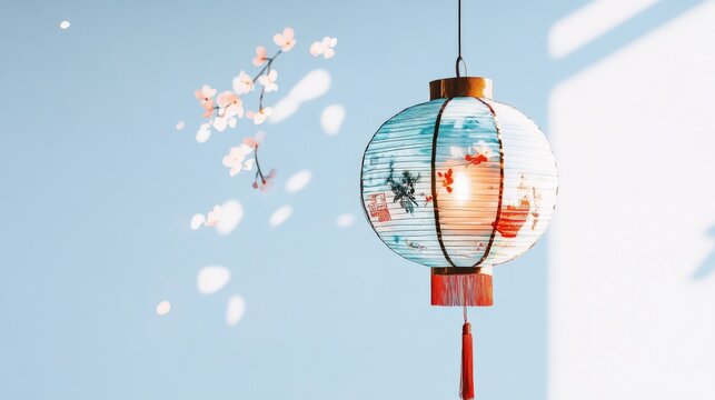 red latern vector for chinese new year