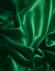 Fototapeta premium green silk background