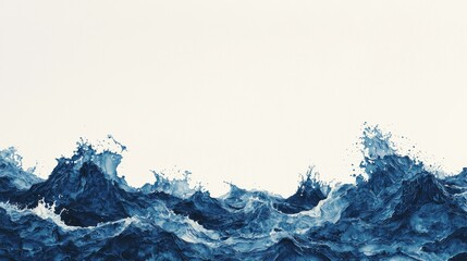 A conceptual image of a globe wrapped in blue waves signifies the connection between water and environmental issues