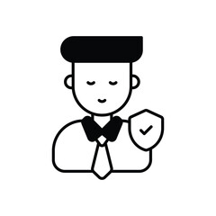 Insurance vector icon