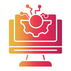 computer Gradient icon