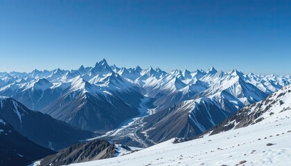 ski resort in the alps