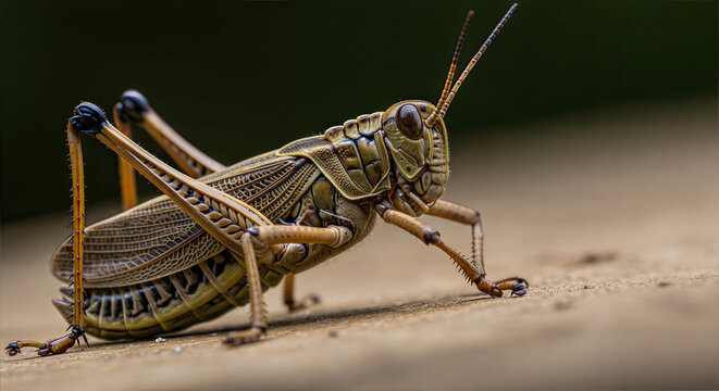 Grasshopper Macro Photography