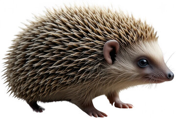 Obraz premium Adorable Hedgehog Close up Detailed Spines Small Mammal Wildlife Photography