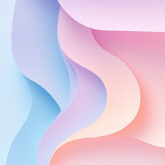 Pastel colored background - geometric shapes