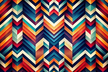 High-Resolution Geometric Fashion Pattern - Abstract Textile Design for Apparel