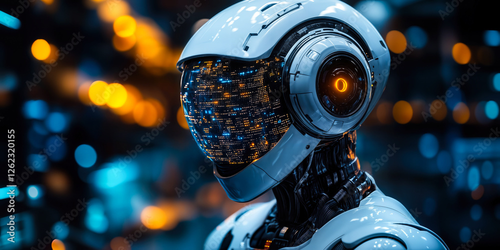 Poster ai-driven humanoid robot with real-time adaptive task execution in futuristic environment