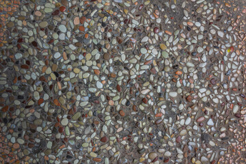 Selective Focus - Pebble Stone Texture Background for Design and Architecture