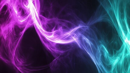 Fototapeta premium Vibrant Swirls of Colorful Light in Dynamic Patterns with Ethereal and Abstract Designs