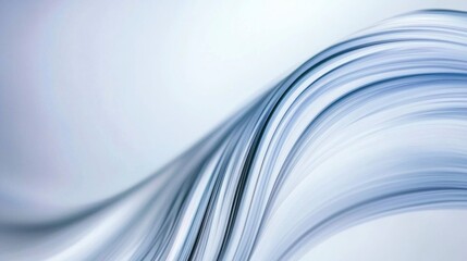 Abstract Blue   White Swirling Smoke Wave Background Design