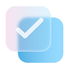 3D Box Ecommerce Digital Glassmorphism UI Icon Sign and Symbol Design Illustrator Png Svg	

