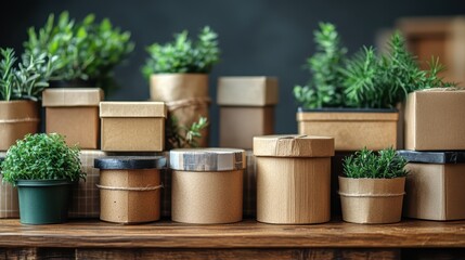 Creative Packaging Ideas for Greenery Displays