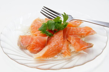 サーモンカルパッチョ