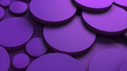 A collection of overlapping purple circles creating a smooth, textured background.